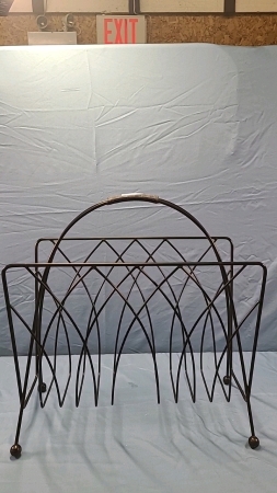 Metal Magazine Rack