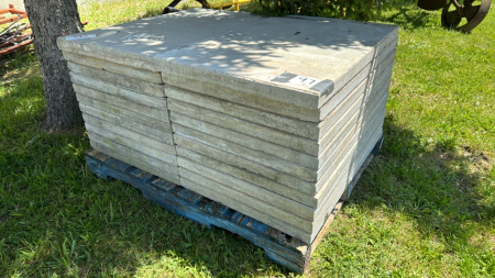 22 -3ft x 2ft Concrete Patio Slabs