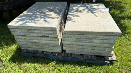 15 -3ft x 2ft Concrete Patio Slabs