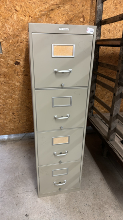 4-Drawer Metal Filing Cabinet