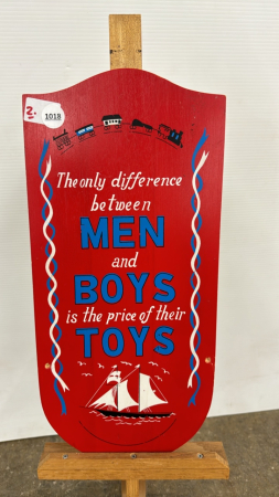 The Difference Between Men and Boys Wall Art