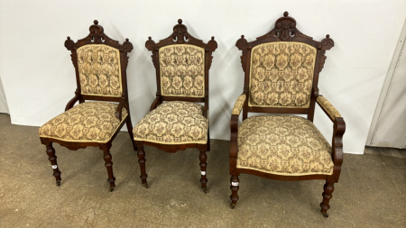 3 Piece Victorian Parlour Set