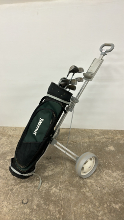 Set of 12 Golf Clubs with Cart