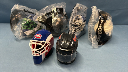 Commemorative Hockey Helmets