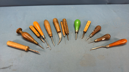 Quantity of Leather Working Tools