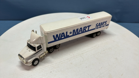 Walmart White-GMC Semi