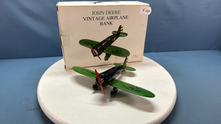 John Deere Airplane Bank