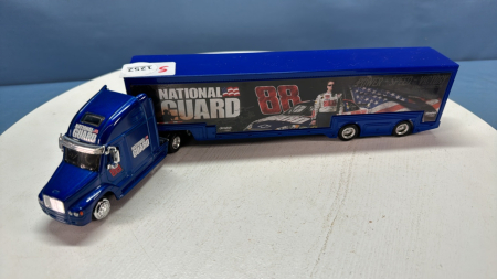 National Guard Semi with Plastic Trailer