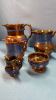 9 Pieces of Copper Lustre -6 are 19th Century - 4