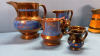 9 Pieces of Copper Lustre -6 are 19th Century - 5