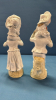 Pair of Glazed Victorian Figurines - 3