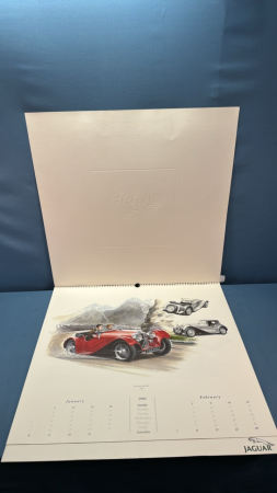 1992 Jaguar Wall Calendar