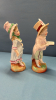 2 Pairs of Glazed Victorian Figurines -See Notes - 5