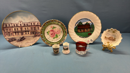 7 Mitchell Ontario Souvenir Pieces -See Notes