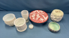 Assorted Milk Glass and Ceramics Lot - 2