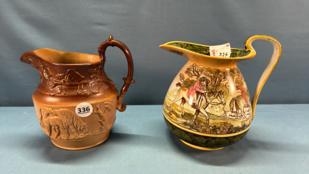 Royal Doulton & Engl. Stoneware Pitchers -See Note