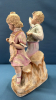 Victorian Bisque Young Couple Figurine - 3