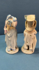 3 Pair Victorian Glazed & Titled Children Figures - 9