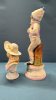 2 Bisque Victorian Figurines -See Notes - 4