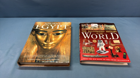 2 Hard Cover Books -See Notes