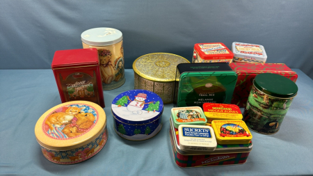 Approx. 15 Collector Tins