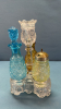 3 Colour Daisy and Button Cruet Set - 2