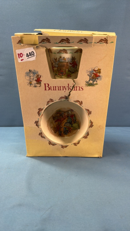 Royal Doulton Bunnykins Cereal Bowl, Mug and Plate