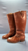 Men's Size 9 Leather English Riding Boots - 2