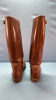 Men's Size 9 Leather English Riding Boots - 3