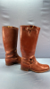 Men's Size 9 Leather English Riding Boots - 4