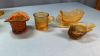 Amber Glass Lot -See Notes - 8