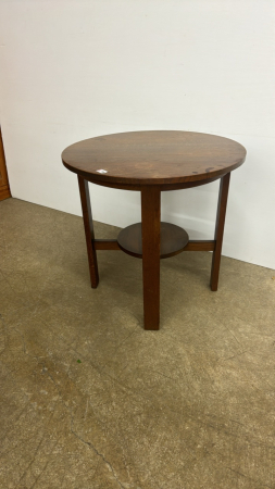 Round Oak Table