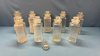 9 Stoppered Apothecary Jars with 1 Extra Lid