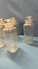 9 Stoppered Apothecary Jars with 1 Extra Lid - 7