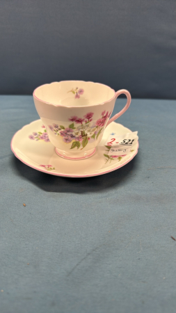 Shelley Tea Cup and Saucer