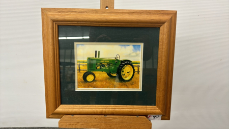 John Deere Framed Picture