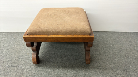 Wooden Foot Stool -Shows Wear