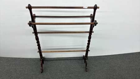 Wooden Quilt Rack -Shows Wear