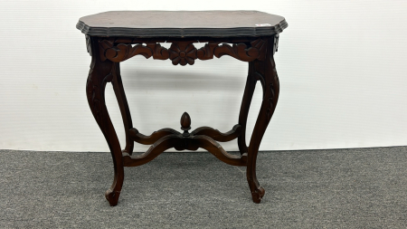 Carved Wooden Hall Table