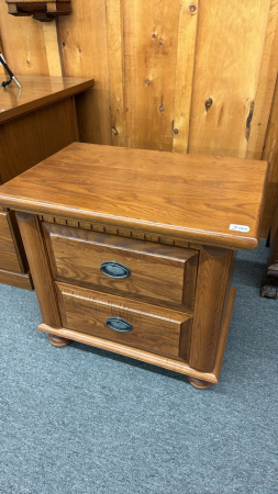 2 Drawer Bed Side Table