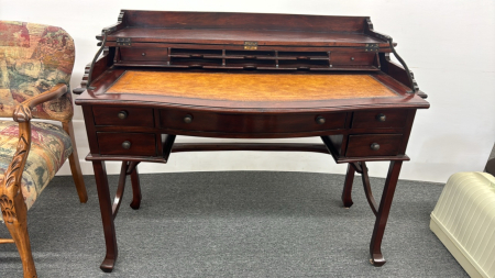 Flip Top Mahogany Secretary Desk