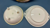 RS Germany Maiden w/ Oxen Scenic Dishes -See Notes - 4