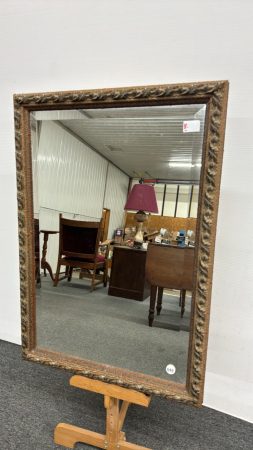 Ornate Framed Bevelled Mirror