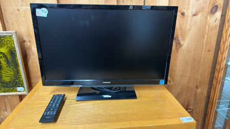 Toshiba 24in Flat Screen TV with Remote