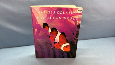 Jacques Cousteau 'The Ocean World' 440 Page Book