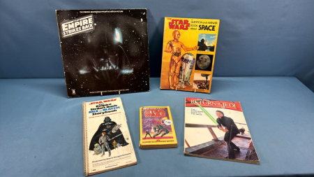 Star Wars Literature and Music Lot -See Notes