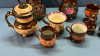 Antique Copper Lustre Lot -See Notes - 3