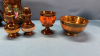 Antique Copper Lustre Lot -See Notes - 5