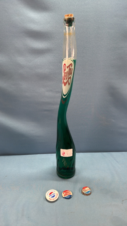 Decorative 18in Pepsi Bottle etc.