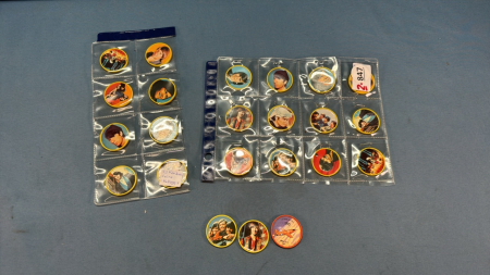 Set of 12 Kellogg's Monkees Coll. Coins w/ Extras